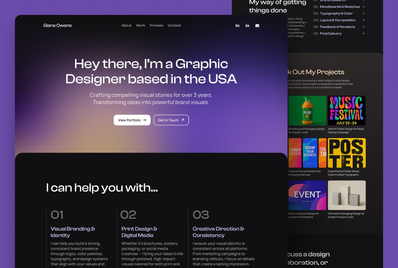 Creative Portfolio Website